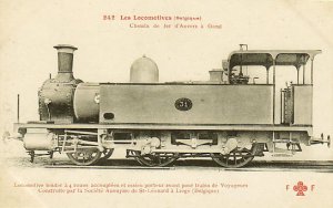 画像1: Post card／ポストカード【242 Les Locomotives】Belgique