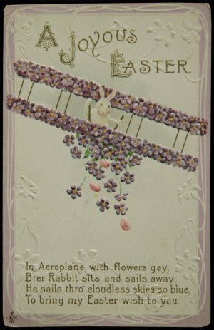 画像1: Antique Postcard／アンティーク・ポストカード【A JOYOUS EASTER】