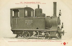 画像1: Post card／ポストカード【178 Les Locomotives 】Suisse