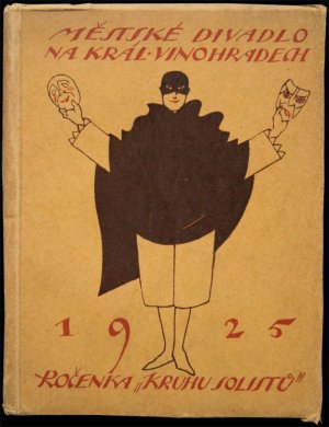 画像1: 【MESTSKE DIVADLO NA KRAL. VINOHRADECH 1925 ROCENKA KRUHU SOLOSTU】