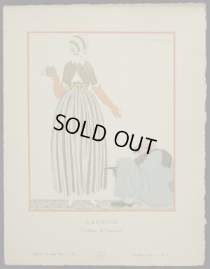 画像1: Georges Lepape/ジョルジュ・ルパップ【L'AUMONE】Tailleur de Fanfaisie