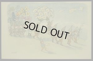 画像1: 再入荷　アンティークポストカード【Ernst Kreidolf】エルンスト・クライドルフ