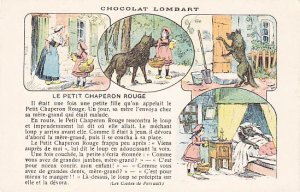 画像1: アンティークポストカード【Le Petit Chaperon Rouge】赤ずきんちゃん