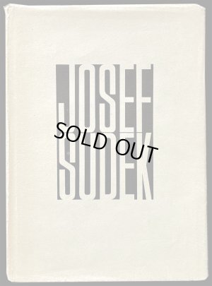 画像1: 再入荷　Josef Sudek／ヨゼフ・スデク【Fotografie】