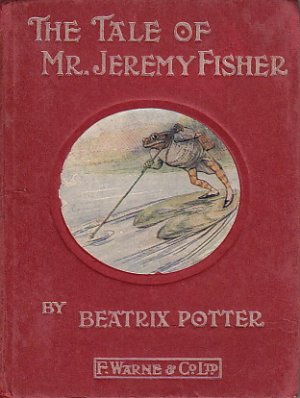 画像1: Beatrix Potter／ビアトリクス・ポター【The Tale of Mr.Jeremy Fisher 】(red)