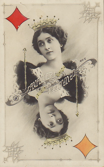 Antique Postcard／アンティーク・ポストカード【Lina Cavalieri】リナ・カバリエリ