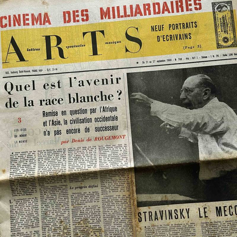 Igor Stravinsky／ストラヴィンスキー【ARTS lettres, spectacles, musique】No.788