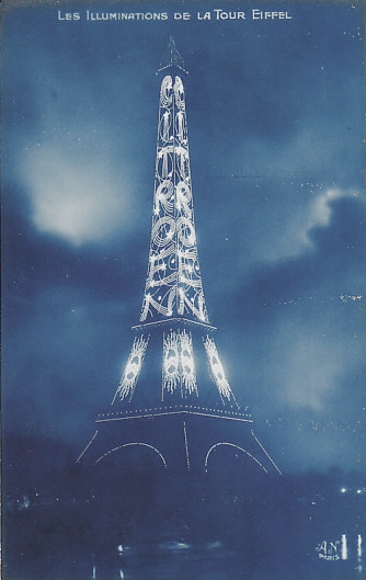 アンティークポストカード【La Tour Eiffel】CITROEN