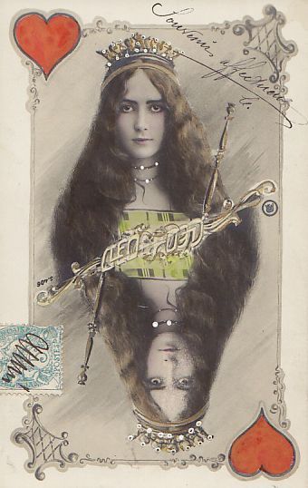 Antique Postcard／アンティーク・ポストカード【Cleo de Merode】クレオ・ド・メロード