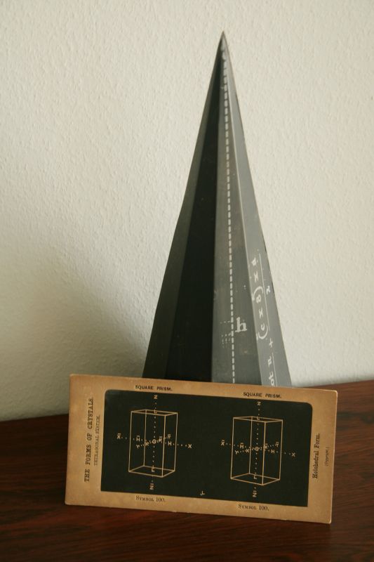 Stereo Card／ステレオ・カード【THE FORMS OF CRYSTALS】TETRAGONAL SYSTEM