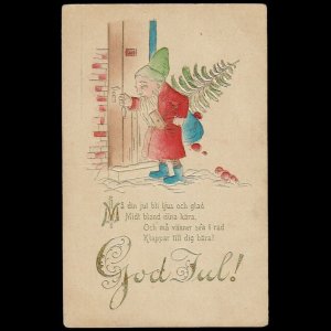 画像: Antique Postcard／アンティーク・ポストカード【GOD JUL ! 】