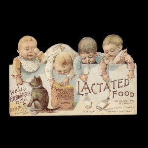 画像: Chromo Card／クロモカード【WELLS RICHARSDON & CO.】LACTATED FOOD