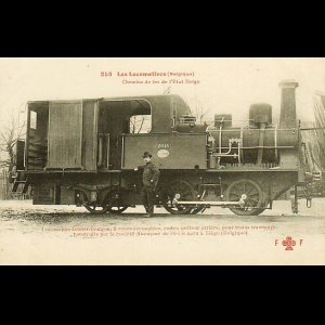 画像: Post card／ポストカード【253 Les Locomotives 】Belgique