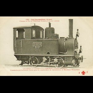 画像: Post card／ポストカード【178 Les Locomotives 】Suisse