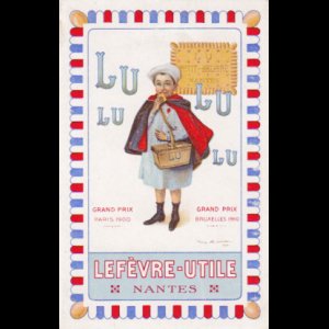 画像: LU／Lefevre-Utile【Le Petit Ecolier】カレンダー
