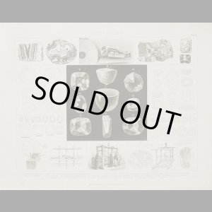 画像: natural history illustration／博物画【MINERALOGIE】