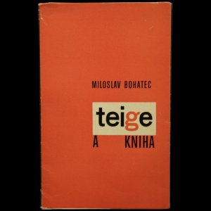 画像: Karel Teige ／カレル・タイゲ【teige A KNIHA】