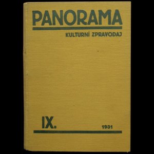 画像: Ladislav Sutnar / ディスラフ・ストナー【PANORAMA KULTURNI ZPRAVODAJ 1931 IX】