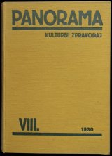 画像: Ladislav Sutnar / ディスラフ・ストナー【PANORAMA KULTURNI ZPRAVODAJ 1930 VIII】