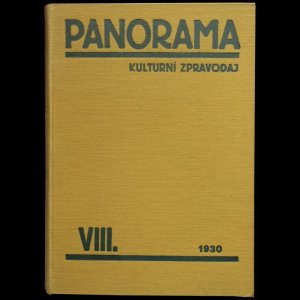 画像: Ladislav Sutnar / ディスラフ・ストナー【PANORAMA KULTURNI ZPRAVODAJ 1930 VIII】