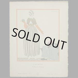 画像: Georges Lepape/ジョルジュ・ルパップ【L'AUMONE】Tailleur de Fanfaisie