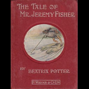 画像: Beatrix Potter／ビアトリクス・ポター【The Tale of Mr.Jeremy Fisher 】(red)