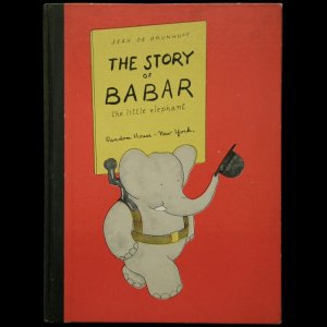 画像: Jean de Brunhoff / ジャン・ド・ブリュノフ【THE STORY OF BABAR】ぞうのババール