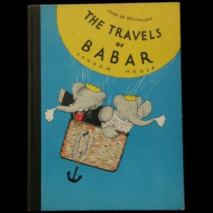 画像: Jean de Brunhoff / ジャン・ド・ブリュノフ【THE TRAVELS OF BABAR】ぞうのババール