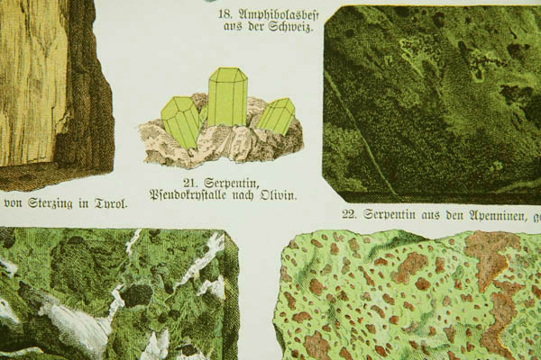 画像: mineral illustration／鉱物画 VII.
