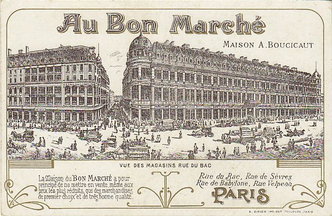 画像: 再入荷　Chromo Card／クロモカード【Ah! le bon tabac】Bon Marche