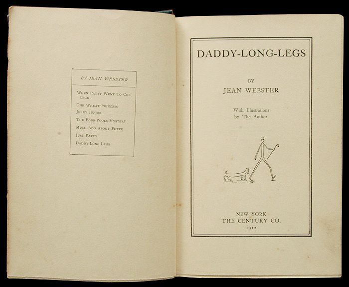 画像: Jean Webster／ジーン・ウェブスター【DADDY-LONG-LEGS】あしながおじさん