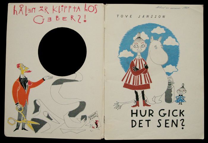 画像: 再入荷　Tove Jansson／トーベ ・ヤンソン【HUR GICK DET SEN ?】