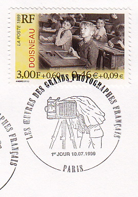 画像: Robert Doisneau／ロバート・ドアノー【Les Lilas de Menilmontant】FDC