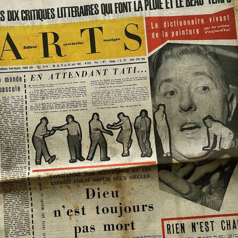 画像1: Jacques Tati／ジャック・タチ【ARTS lettres, spectacles, musique】No.818