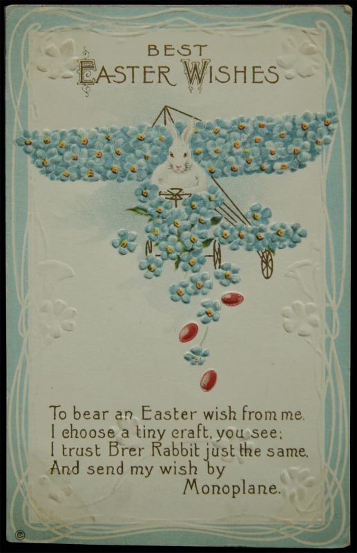 画像1: Antique Postcard／アンティーク・ポストカード【BEST EASTER WISHES】