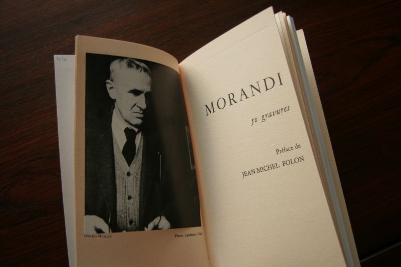画像: Giorgio Morandi／ジョルジョ・モランディ【MORANDI 50 gravures】