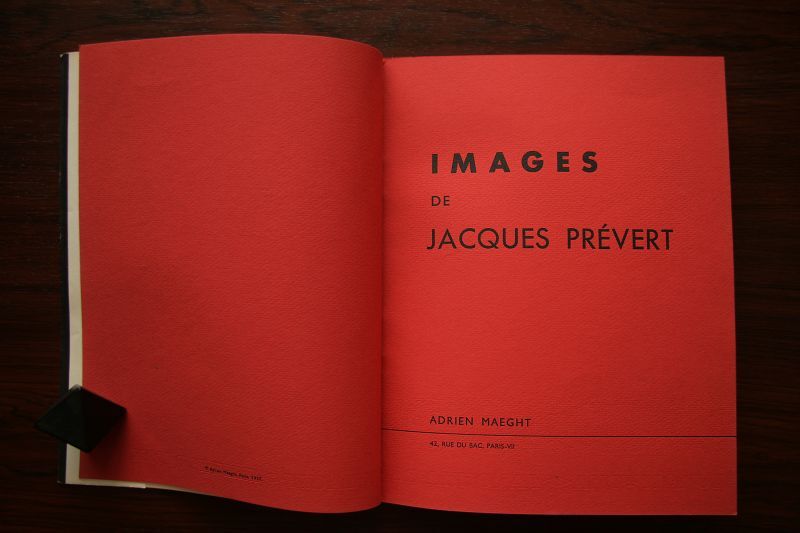 画像: 再入荷　Jacques Prevert ／ジャック・プレヴェール【IMAGES DE JACQUES PREVERT】