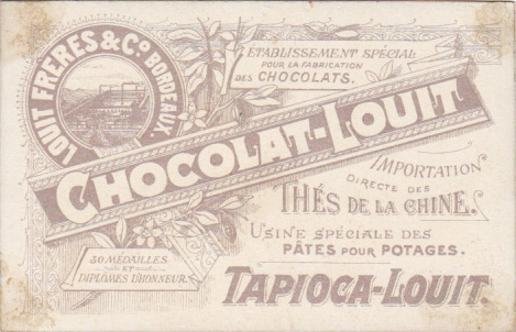 画像: Chromo Card／クロモカード【Haute Gymnastique】Chocolat Louit