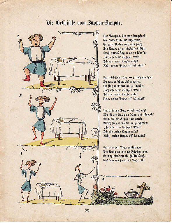 Heinrich Hoffmann ハインリッヒ ホフマン Der Struwwelpeter 1