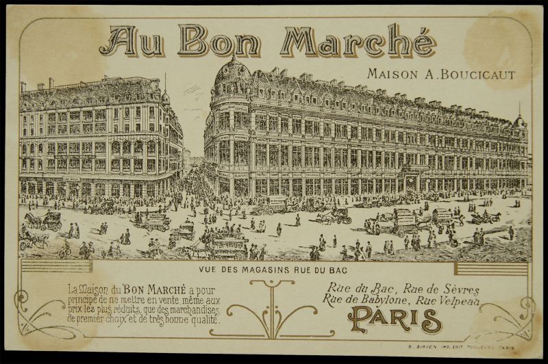 画像: 再入荷　Chromo Card／クロモカード【Ah! le bon tabac】Bon Marche