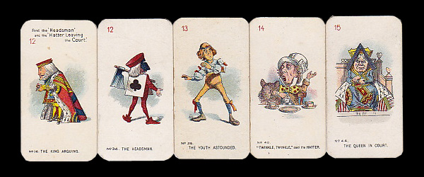 画像: cigarettes card／シガレットカード【Alice in Wonderland】不思議の国のアリス