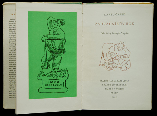 画像: 再入荷　Karel Capek／カレル・チャペック【Zahradnikuv Rok】園芸家の12ヶ月