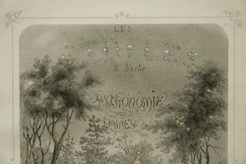 画像: J.J.Grandville／J.J.グランヴィル【ASTRONOMIE DES DAMES】Les Etoiles