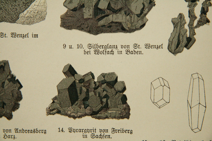 画像: mineral illustration／鉱物画 XVI.