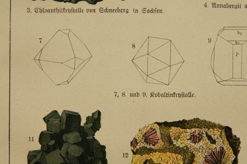 画像: mineral illustration／鉱物画 XIX.