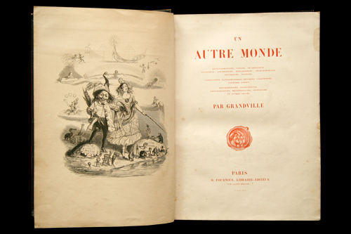 画像: J.J.Grandville／J.J.グランヴィル【Un Autre Monde】初版・もうひとつの世界