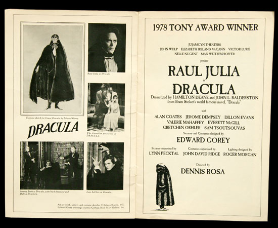 画像: Edward Gorey／エドワード・ゴーリー【DRACULA】ドラキュラ