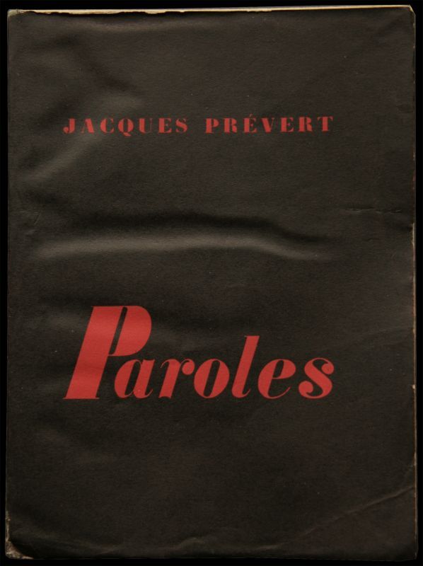 画像1: Jacques Prevert ／ジャック・プレヴェール 【Parols】