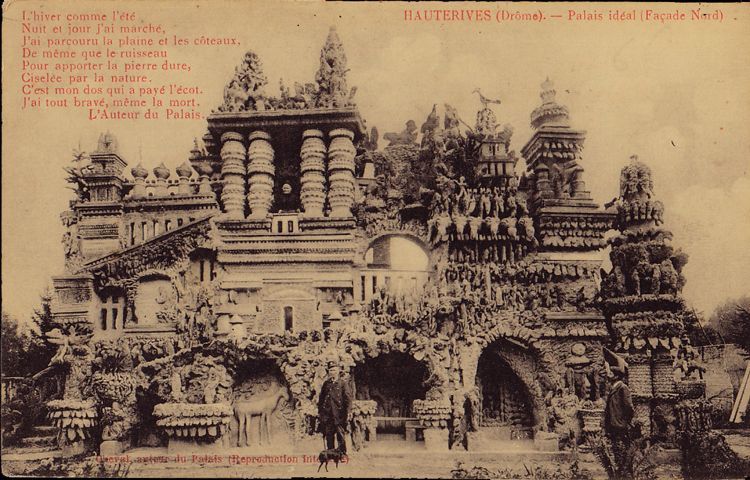 画像1: Antique Postcard／アンティーク・ポストカード【MON PALAIS】シュヴァルの理想宮