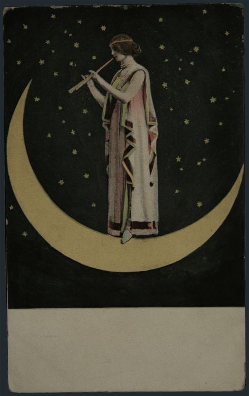 画像1: Antique Postcard／アンティーク・ポストカード【Cleo de Merode】クレオ・ド・メロード